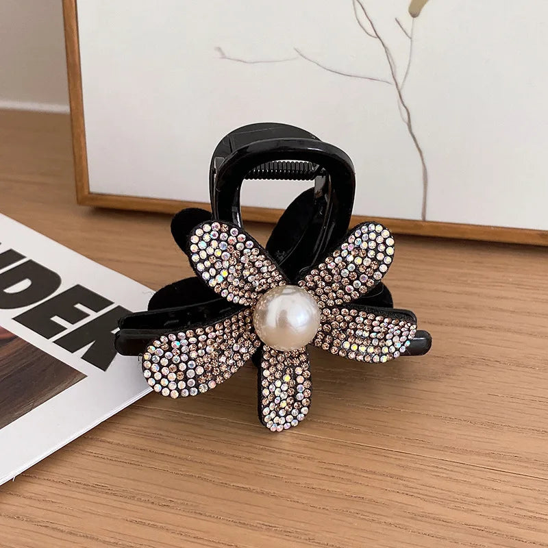 MAYV Korean Rhinestone Hair Claw Clip