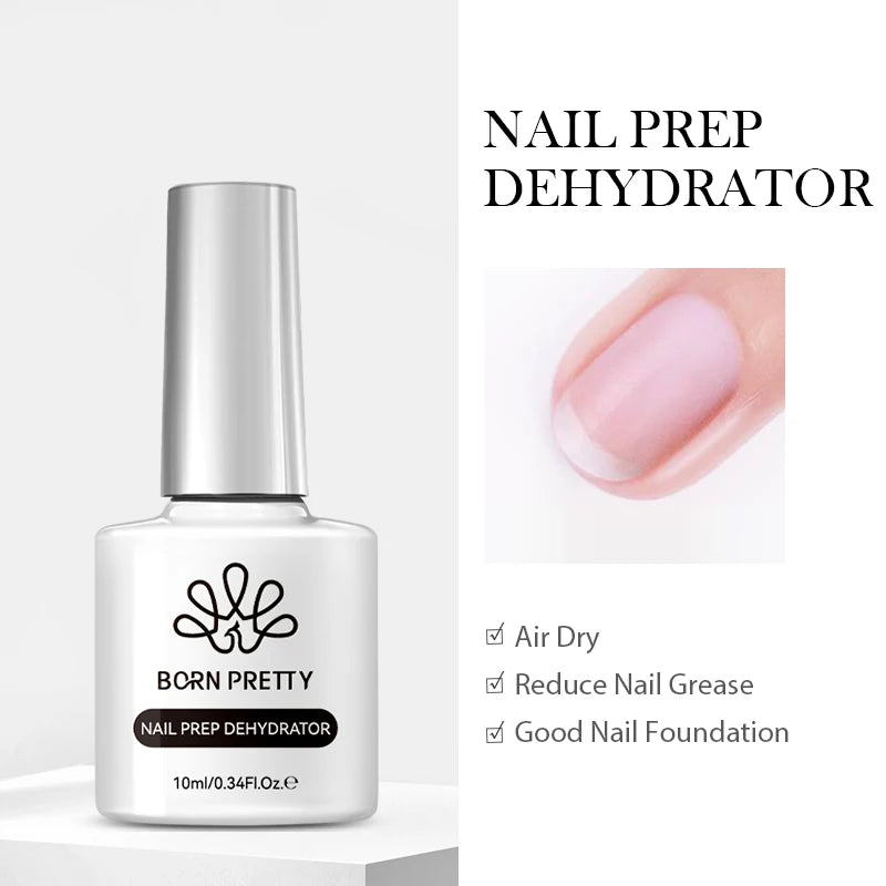 BORN PRETTY Super Top Coat and Base Gel Nail Polish for Gel Polish Semi-permanent Varnish Rubber Top Coat 10ml Nail Supplies