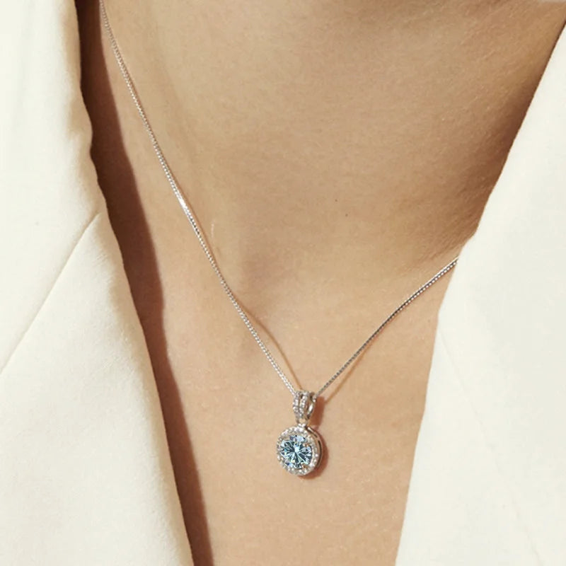 Vittoria Moissanite Necklaces - TIA ART HOUSE