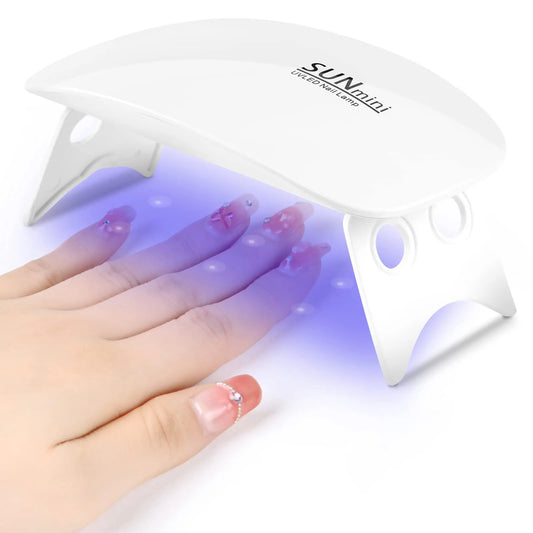 LULAA Mini UV LED Nail Lamp Professional 60s/120s LED Gel Nail Dryer with USB Curing Lamp Nail Art Tool Accessory