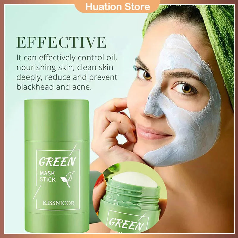 40g Remove Blackhead Green Tea Solid Mask.