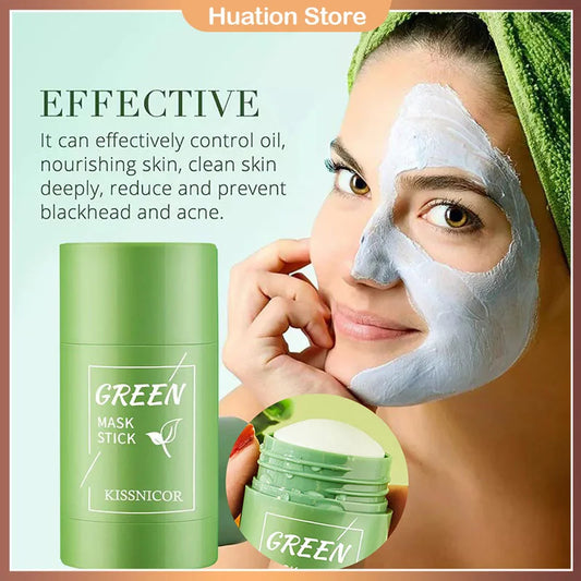 40g Remove Blackhead Green Tea Solid Mask.