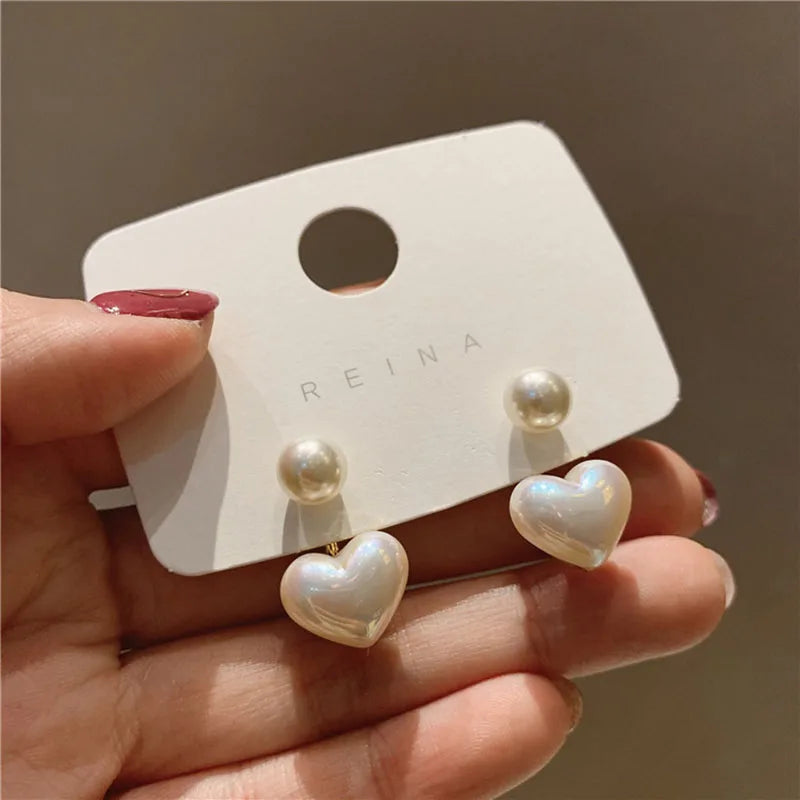 Akia Imitation Pearl Earrings