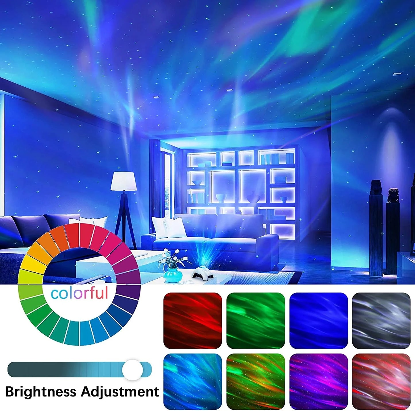 Aurora Projector, Night Lights ,LED Star Projector