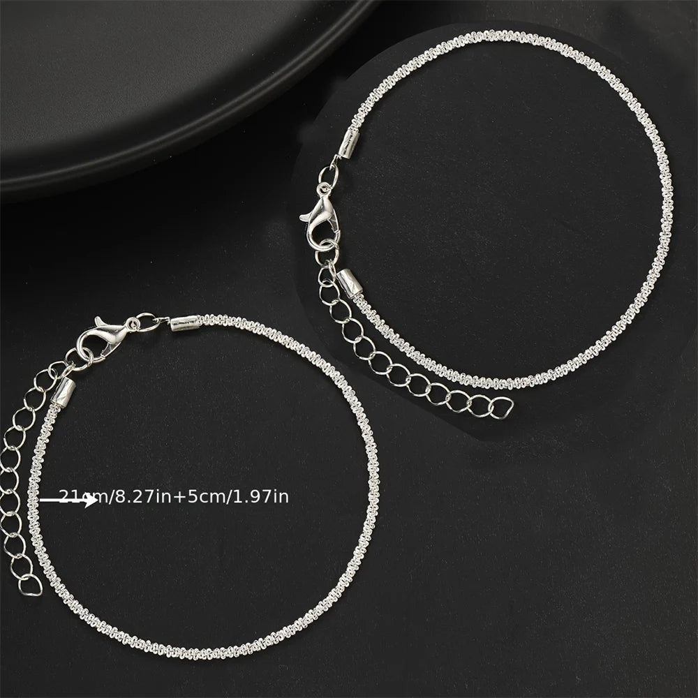 Angelica 2PCS Anklet - TIA ART HOUSE