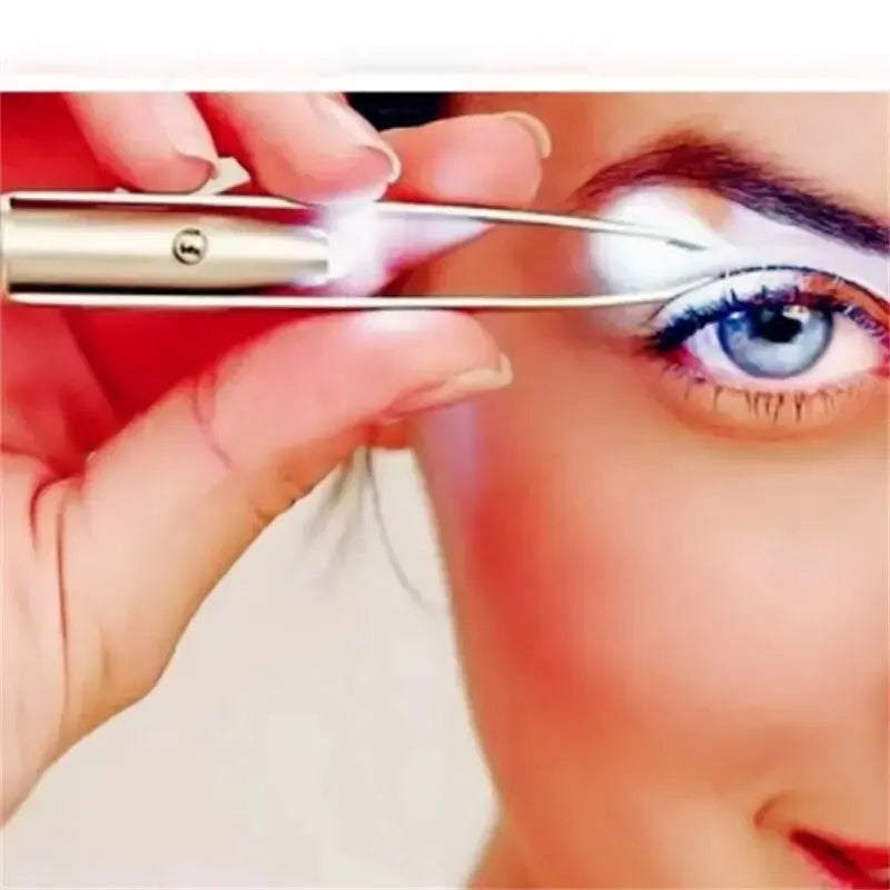 LED Tweezer for Eyebrow Hair Removal.