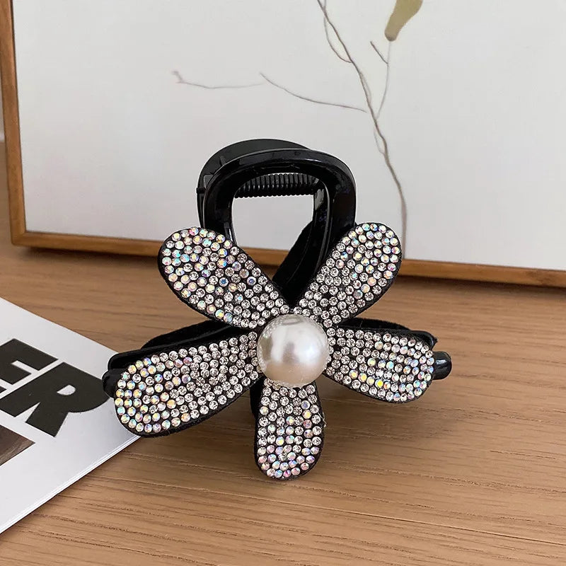 MAYV Korean Rhinestone Hair Claw Clip