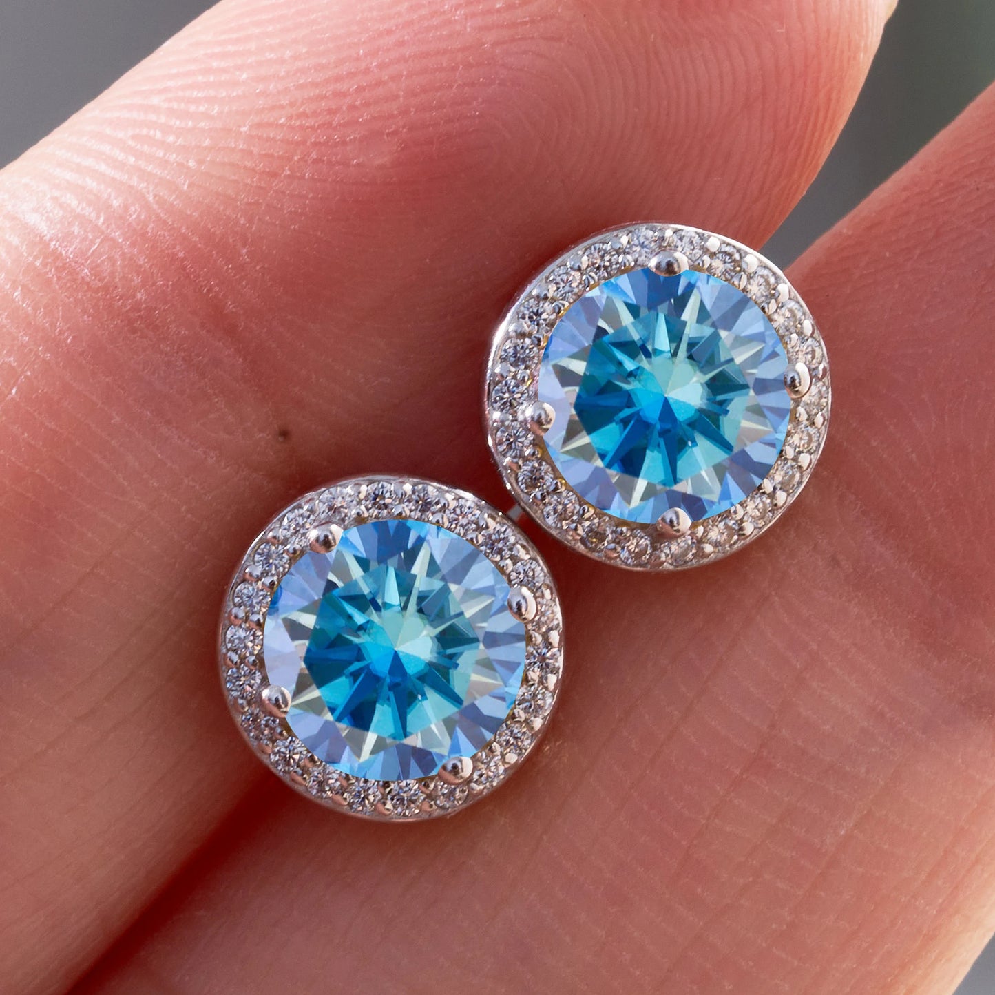 Clarice Moissanite Earrings - TIA ART HOUSE