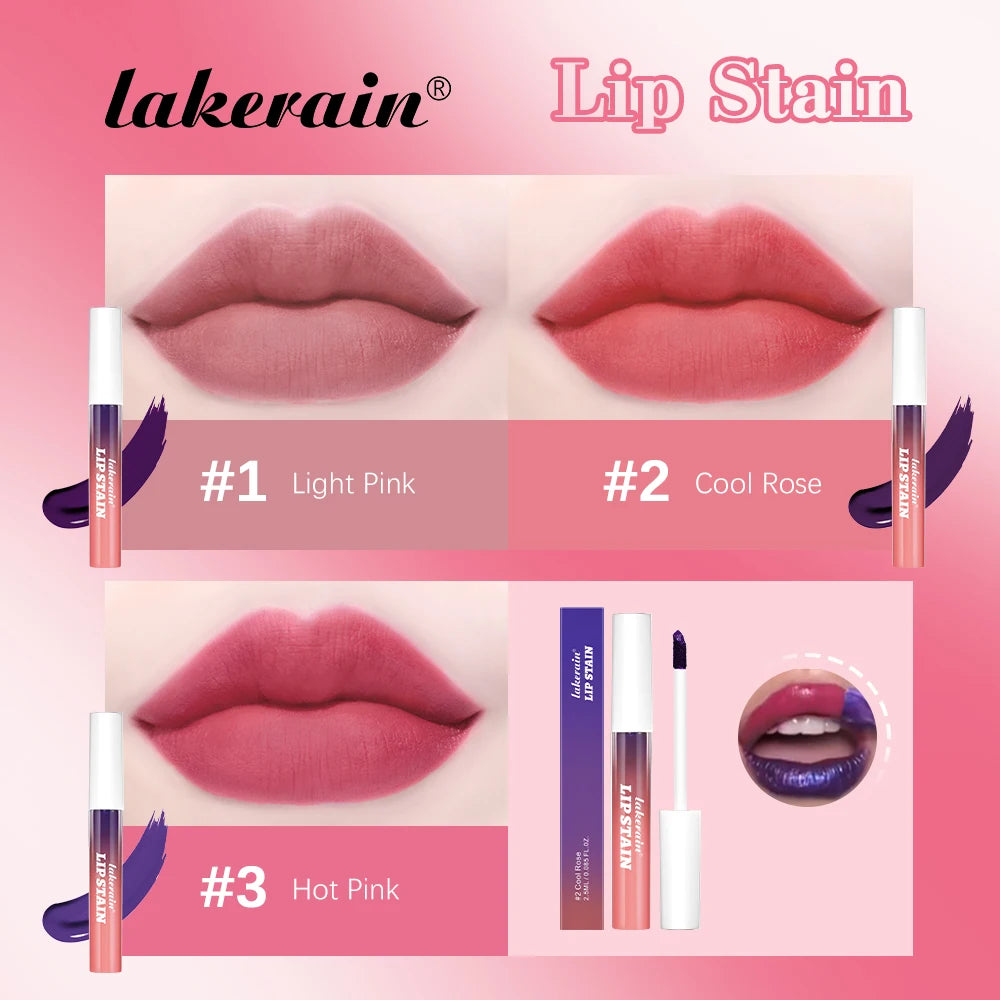 Blading Lip Gloss Peel and Stick Set Long-lasting Waterproof Pink Lip Gloss Transfer Resistant Natural Lip Gloss