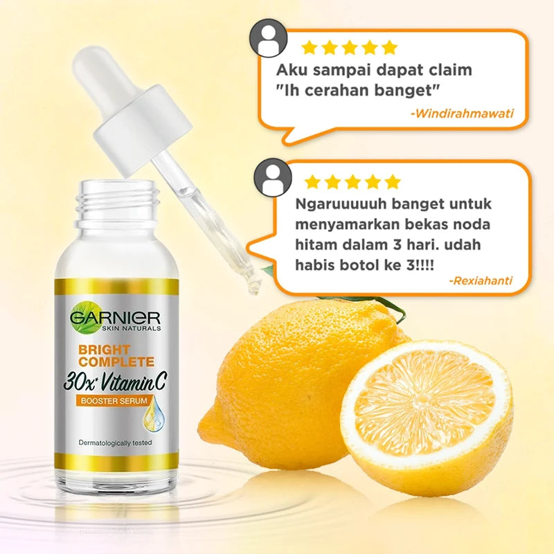 Garnier Bright Complete Vitamin C Serum.