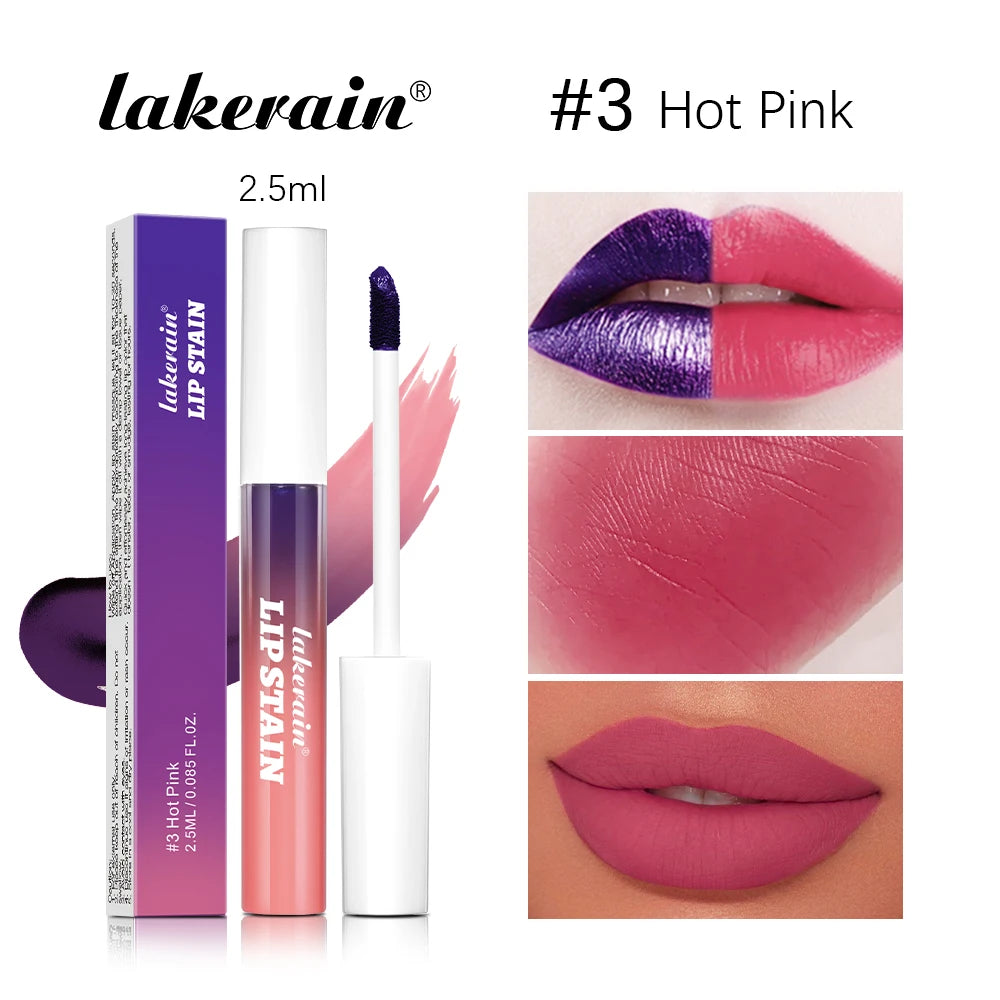 Blading Lip Gloss Peel and Stick Set Long-lasting Waterproof Pink Lip Gloss Transfer Resistant Natural Lip Gloss