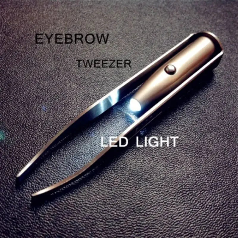 LED Tweezer for Eyebrow Hair Removal.