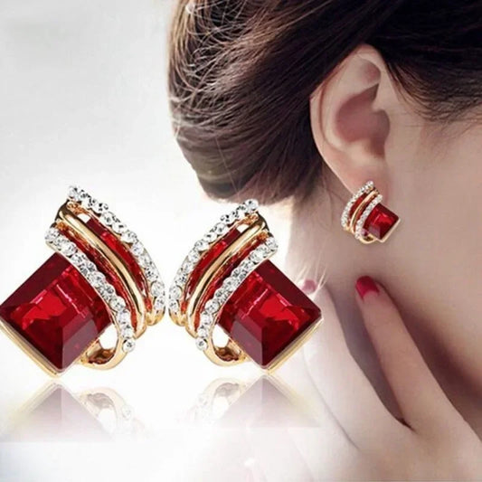 Zendaya Gold-plated Zircon Earrings