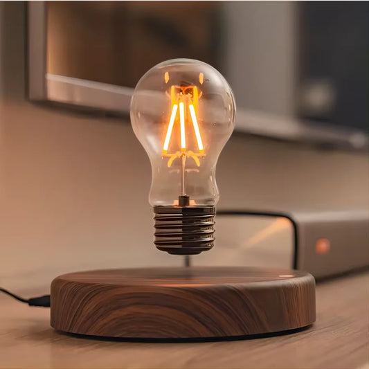 Magnetic Levitation Lamp Creativity Floating Glass LED Bulb Home Office Desk Decoration