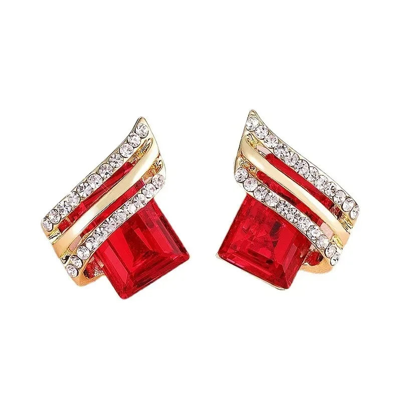 Zendaya Gold-plated Zircon Earrings