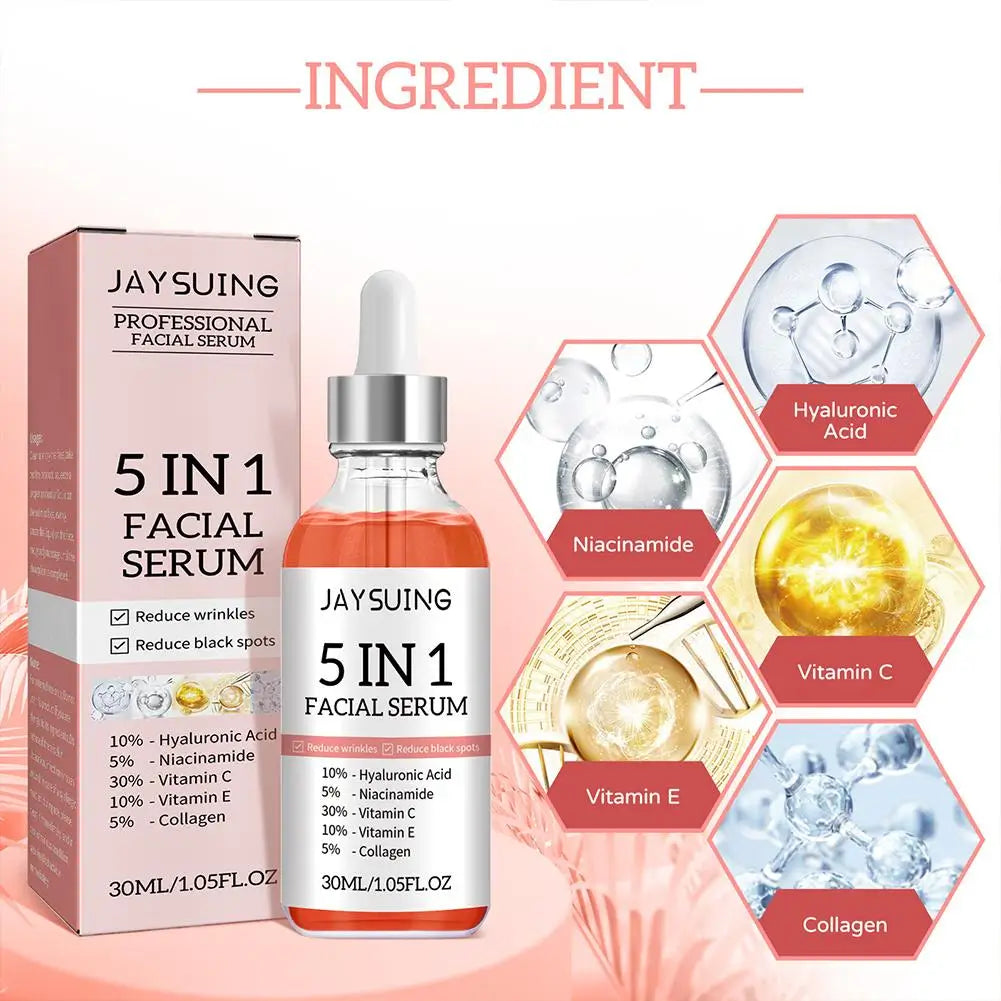 5 In 1 Fade fine lines Firming Face Serum.