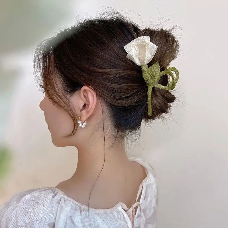 Samantha Ponytail Hairpin - TIA ART HOUSE