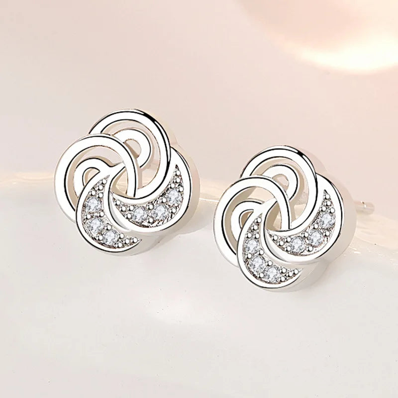 Aberash 925 Sterling Silver Earrings