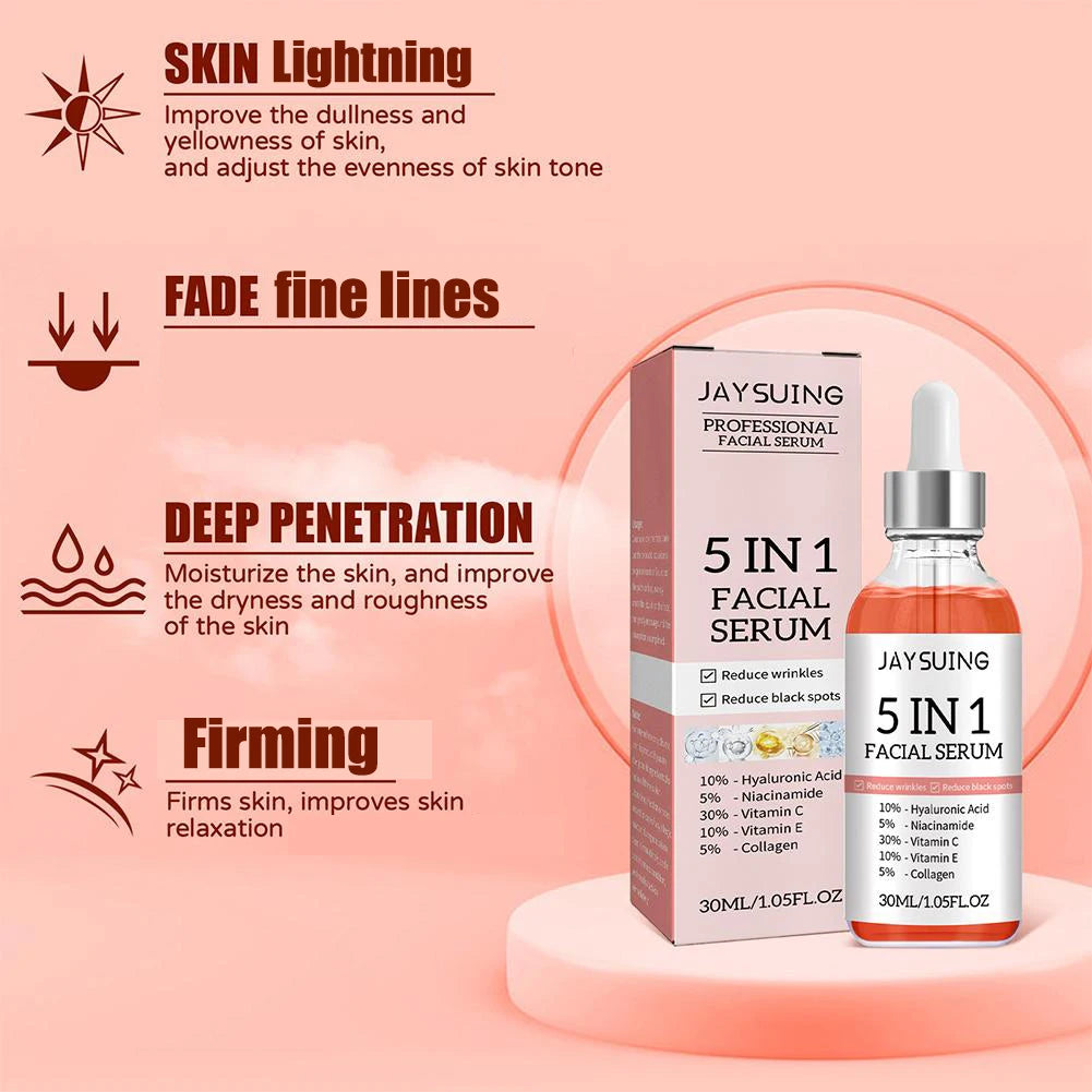 5 In 1 Fade fine lines Firming Face Serum.