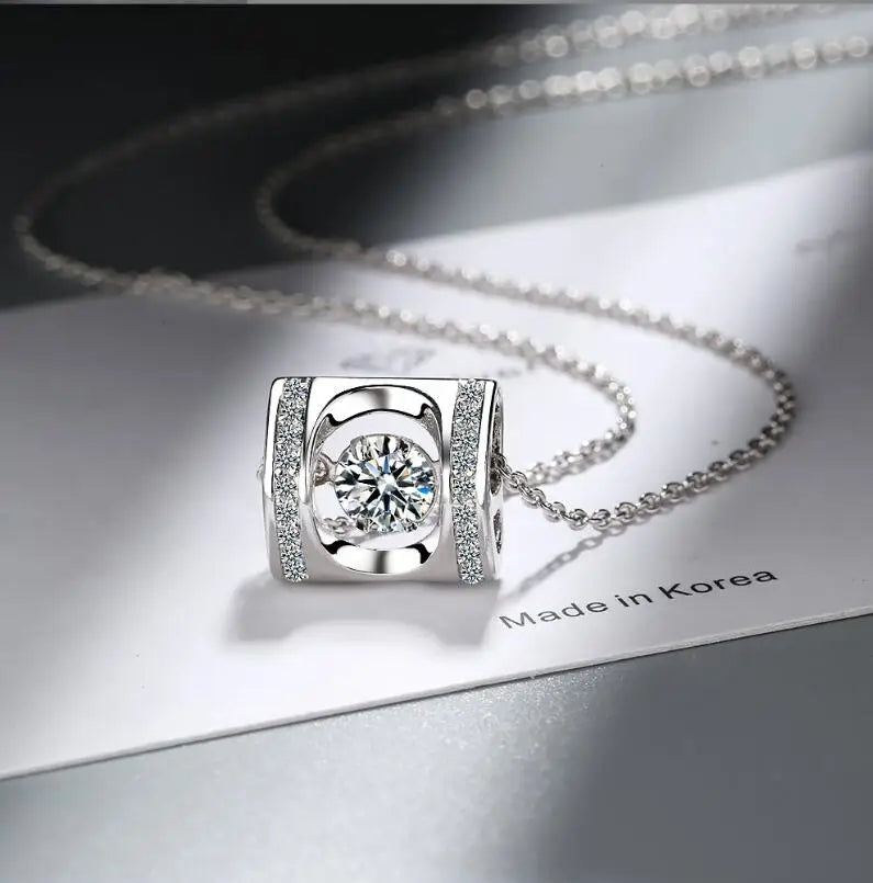 Agatha Moissanite Necklace - TIA ART HOUSE