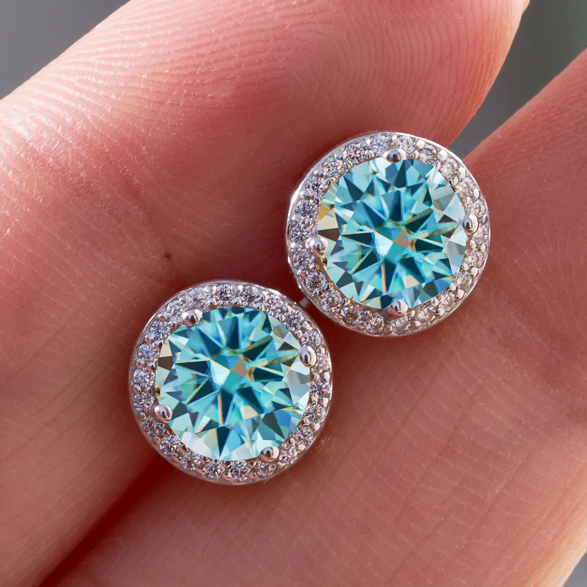 Clarice Moissanite Earrings - TIA ART HOUSE