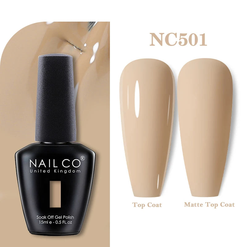 NAILCO 15ml Autumn Brown Colors Series Gel Varnish Coffee Gel Nail Polish Winter Reddish Gellak Design Lacquer Nail Art Manicure