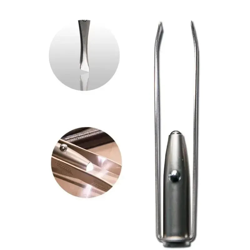 LED Tweezer for Eyebrow Hair Removal.