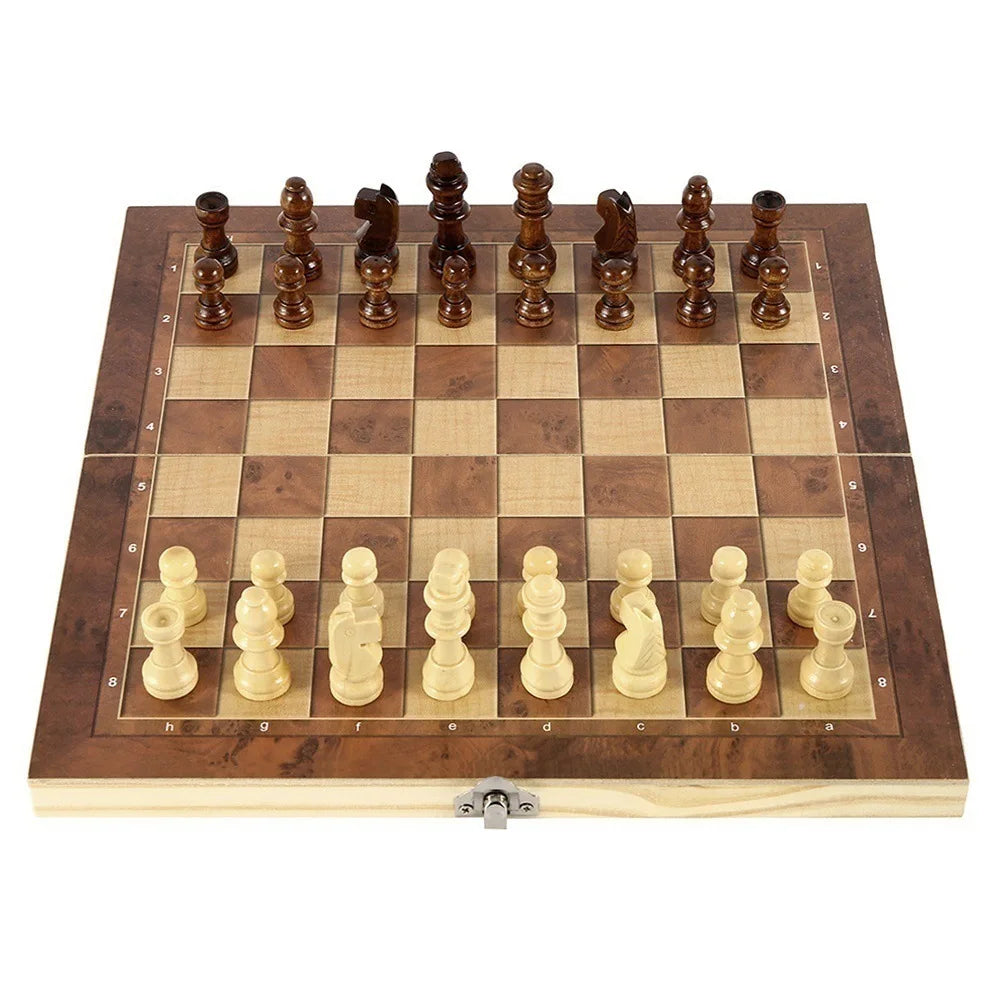 3 in 1 Foldable International Chess