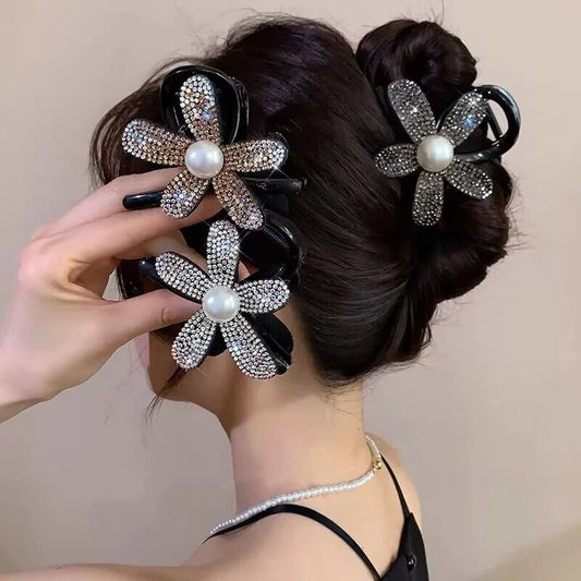 MAYV Korean Rhinestone Hair Claw Clip