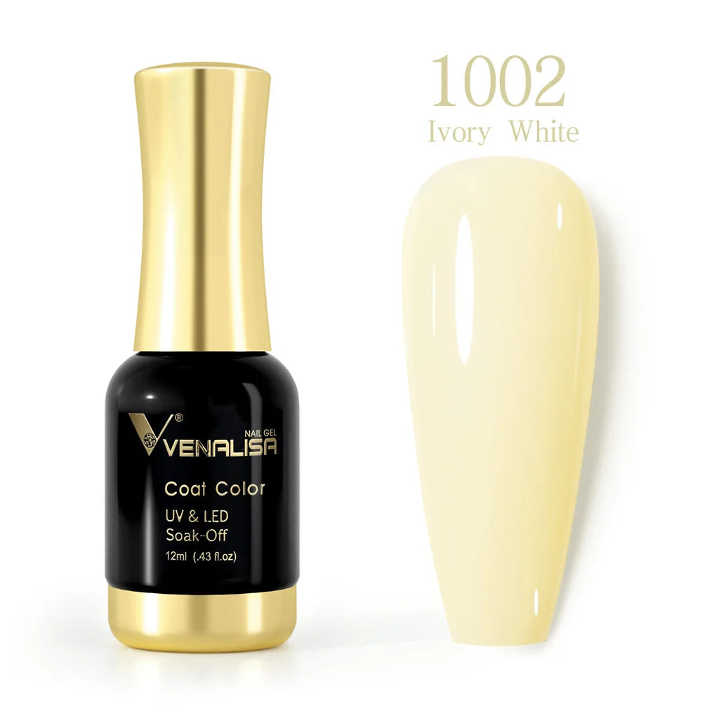 Venalisa Tempered Top Coat Nail Paint Gel 111 Colors Platinum Gel Polish Nail Soak Off UV LED Gel Polish Nail Lacquer Varnishes