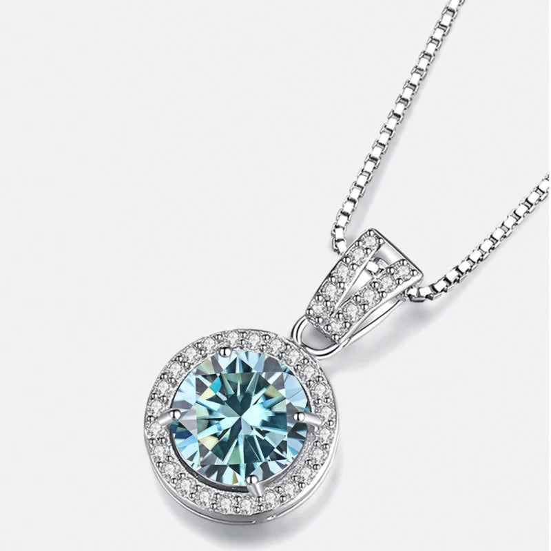 Vittoria Moissanite Necklaces - TIA ART HOUSE