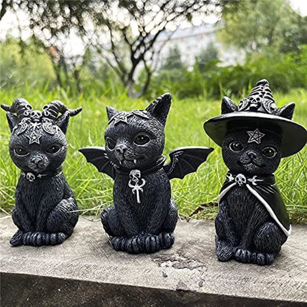 1PC Halloween Witch Black Cat