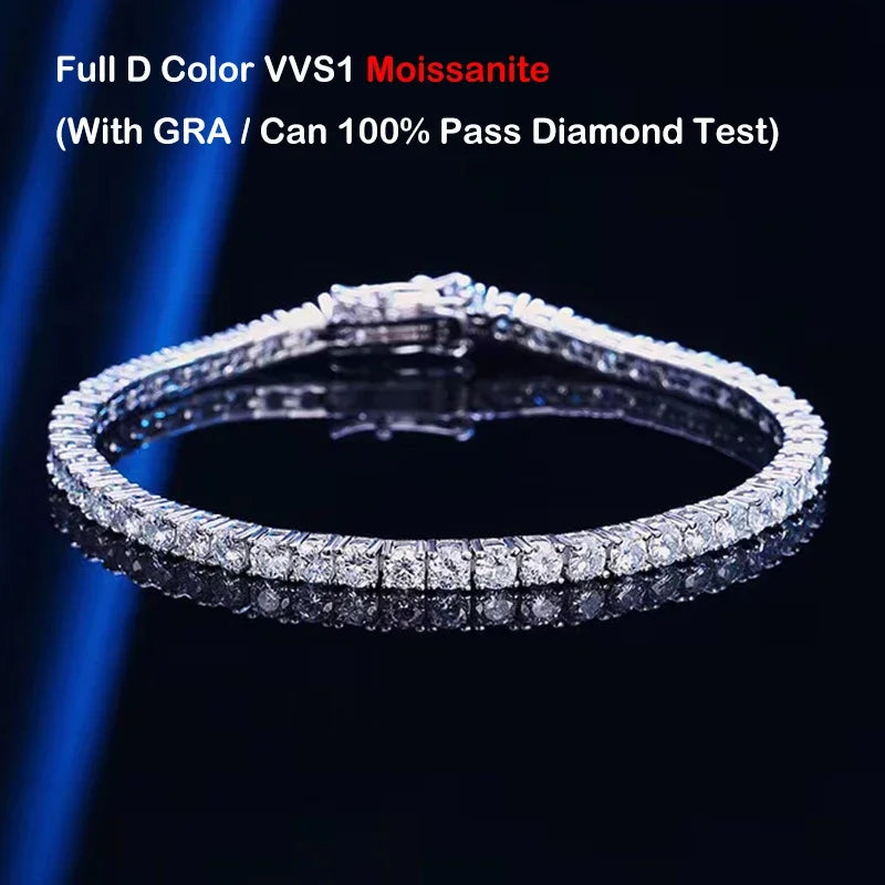 Ottavia Moissanite Bracelet - TIA ART HOUSE