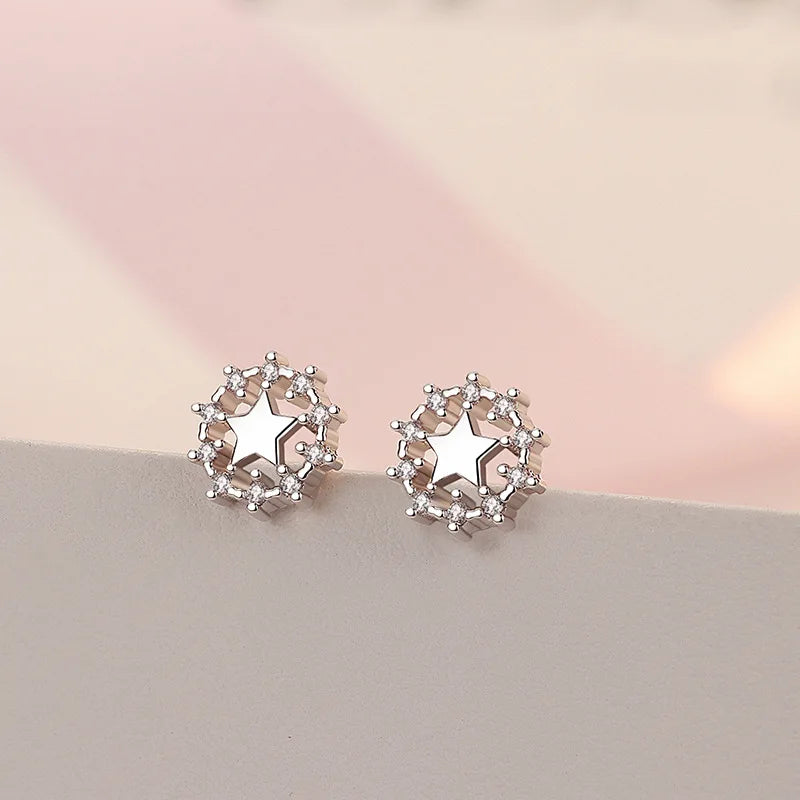 Aberash 925 Sterling Silver Earrings