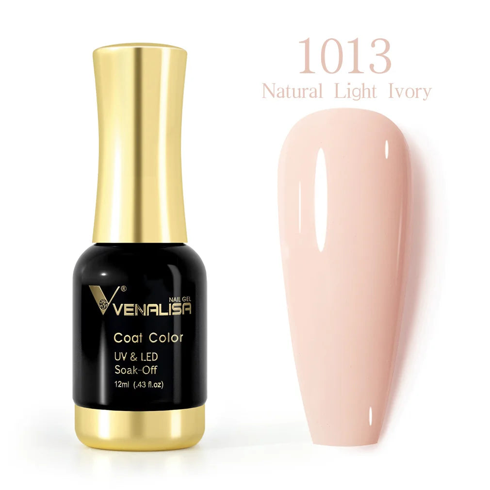 Venalisa Tempered Top Coat Nail Paint Gel 111 Colors Platinum Gel Polish Nail Soak Off UV LED Gel Polish Nail Lacquer Varnishes