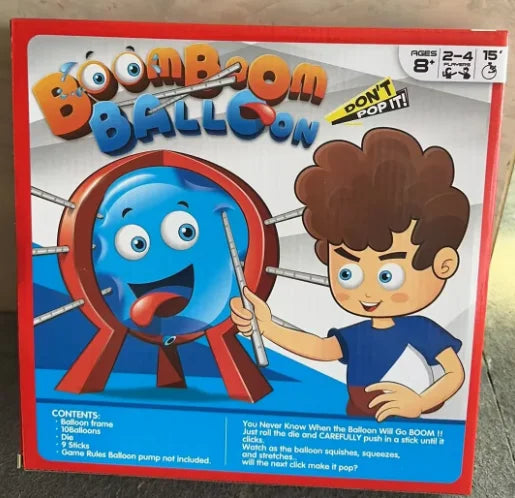 New balloon explosion game, explosion balloon game, party game, family entertainment toy, board game, children's stick