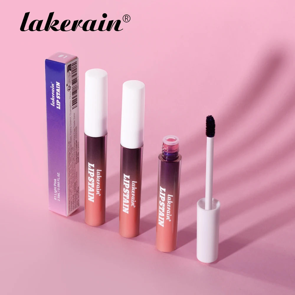 Blading Lip Gloss Peel and Stick Set Long-lasting Waterproof Pink Lip Gloss Transfer Resistant Natural Lip Gloss