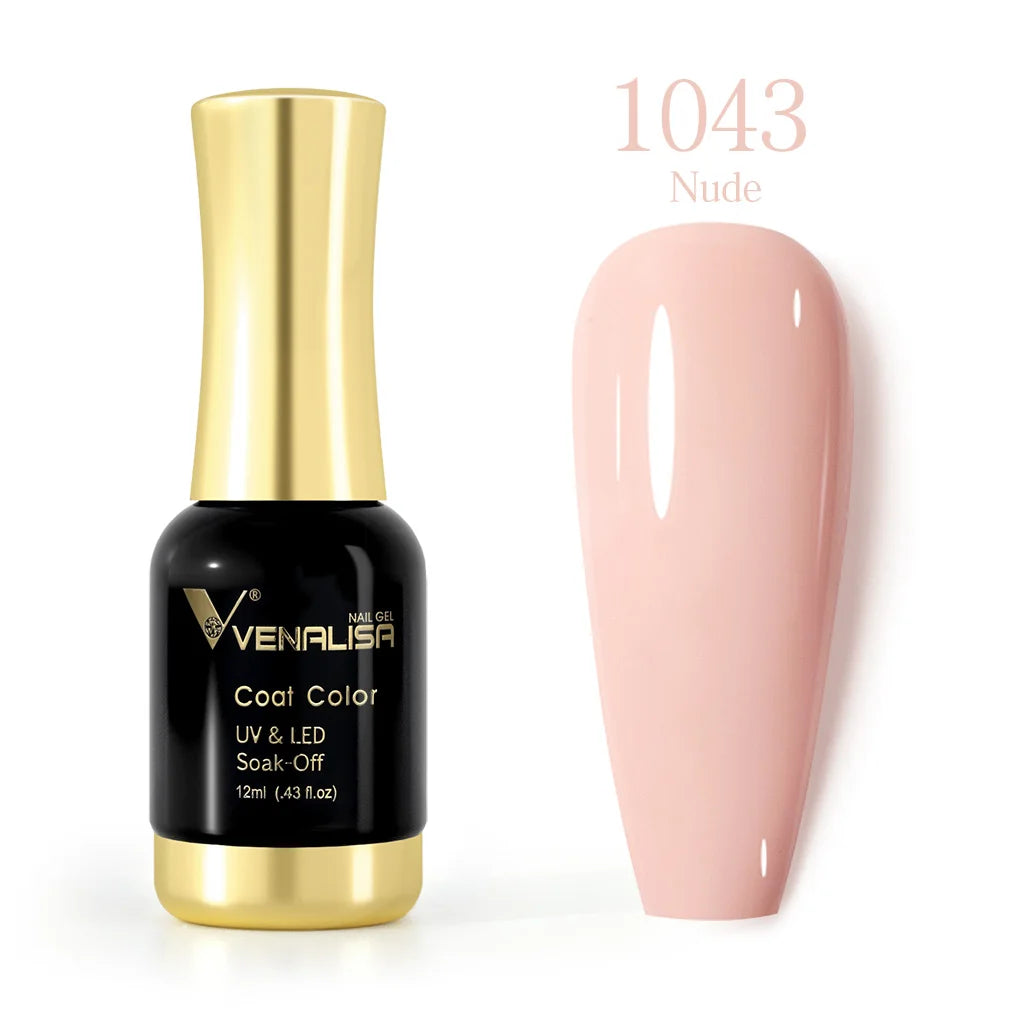 Venalisa Tempered Top Coat Nail Paint Gel 111 Colors Platinum Gel Polish Nail Soak Off UV LED Gel Polish Nail Lacquer Varnishes