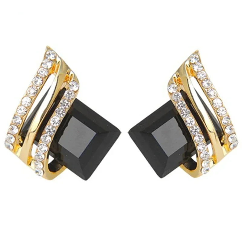 Zendaya Gold-plated Zircon Earrings