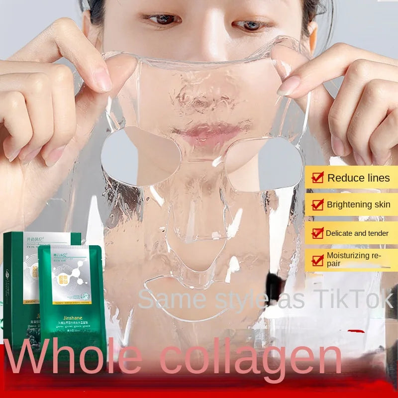 5 pcs * 30 ml Seaweed Collagen Filling Crystal Mask.