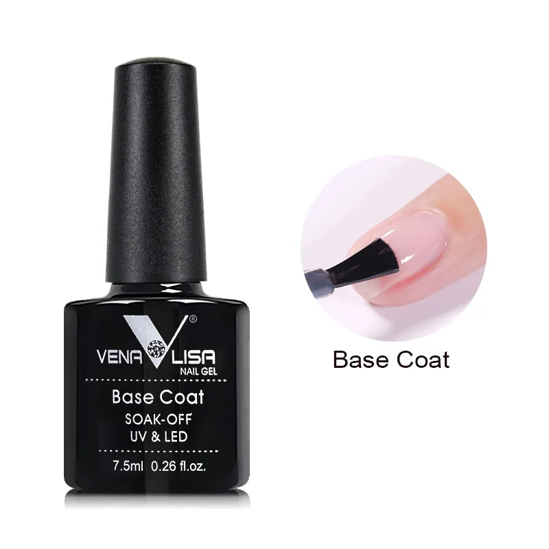 VENALISA 7.5ml Quick Construction Gel Semi Transparent Jelly Color Nail Gel Polish Strengthener Soak Off UV LED Nude Pink Gel