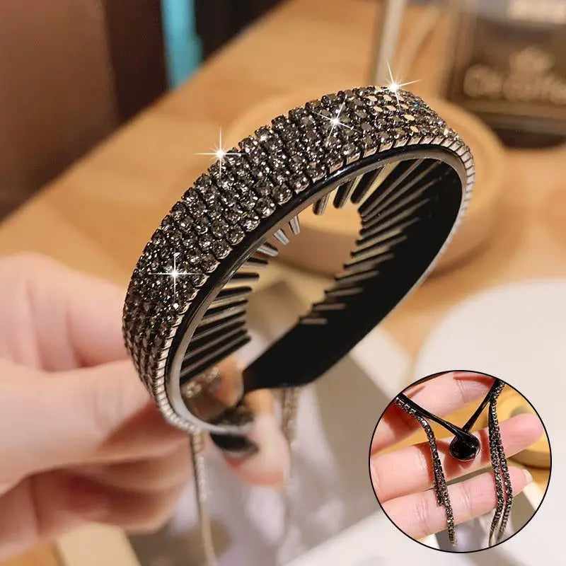 MAYV Korean Rhinestone Hair Claw Clip