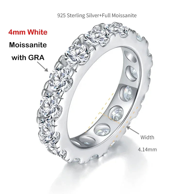 Elettra Black Moissanite Ring - TIA ART HOUSE