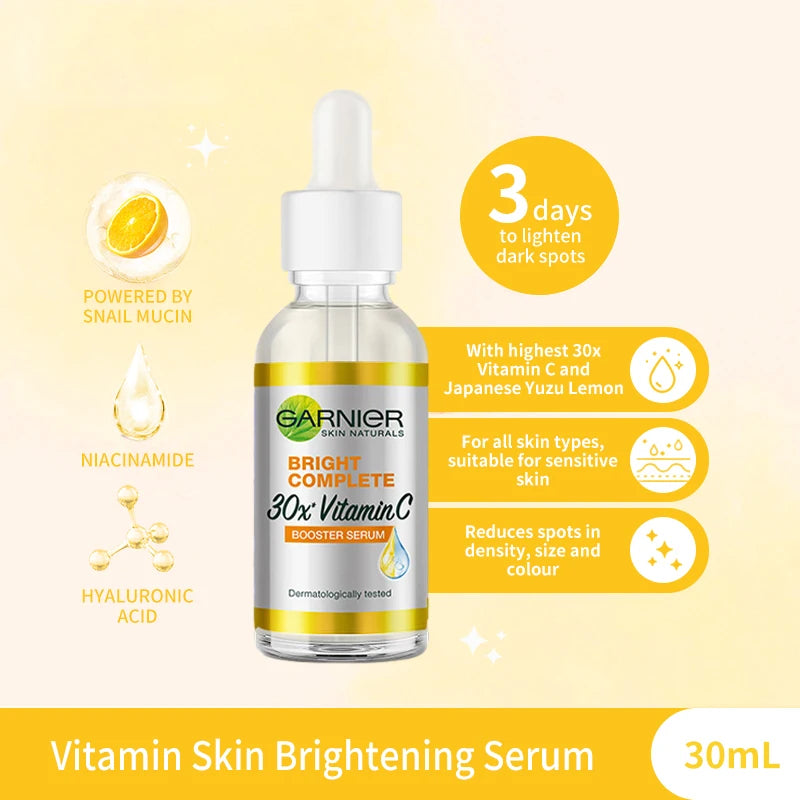 Garnier Bright Complete Vitamin C Serum.