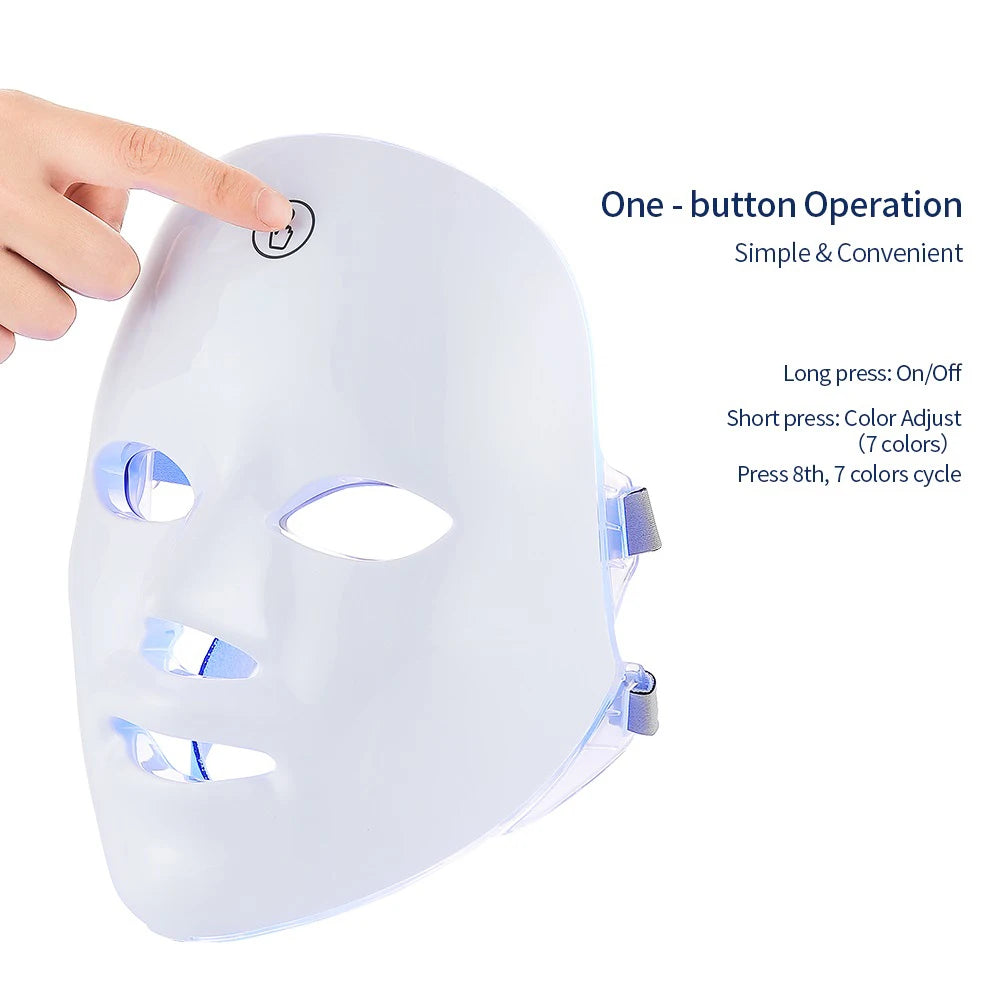 Rechargeable Facial LED Mask.