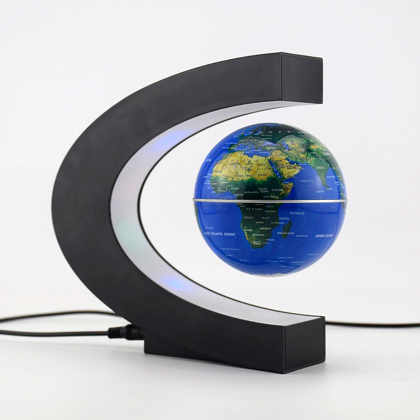 Magnetic Floating Levitation Globe LED World Map Electronic Antigravity Lamp Novelty Ball Light