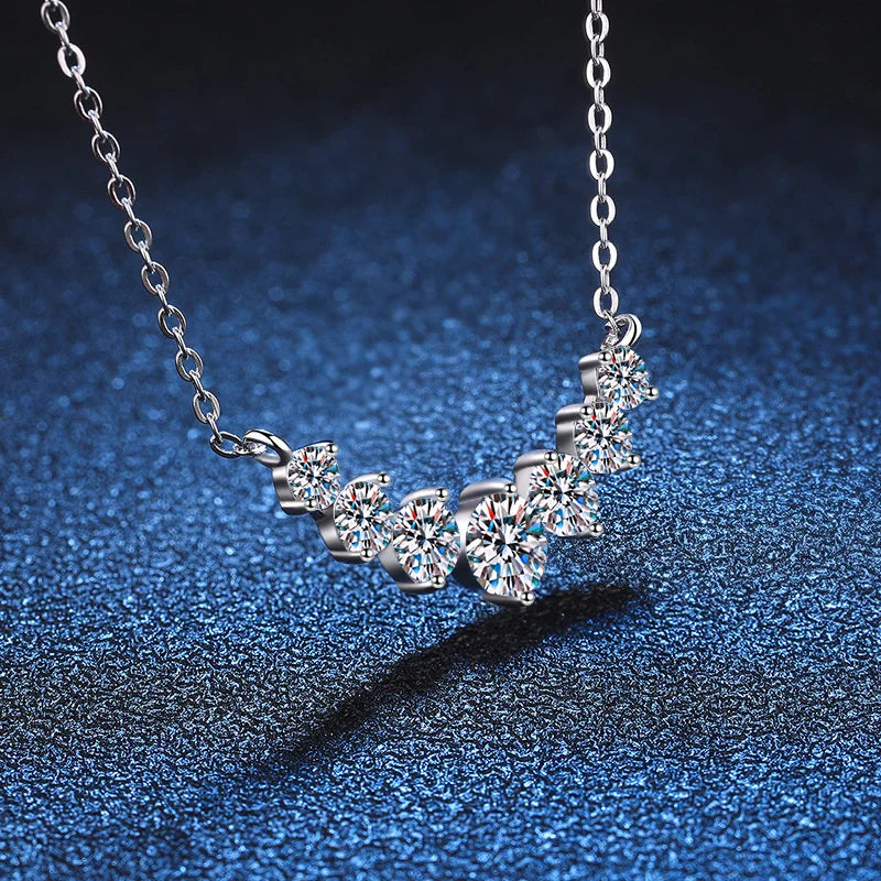 Micaela Moissanite Necklace - TIA ART HOUSE