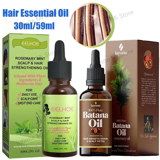 30ml/59ml Batana Rosemary Mint Scalp Hair.