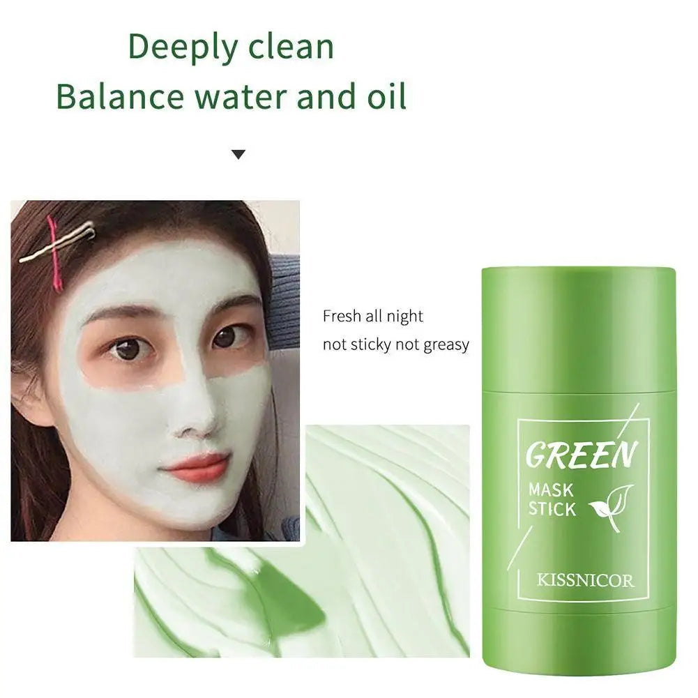 40g Remove Blackhead Green Tea Solid Mask.