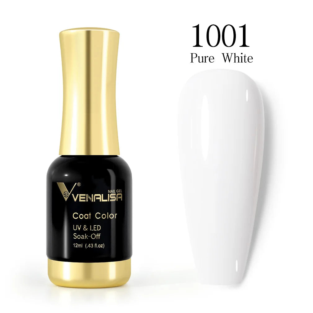 Venalisa Tempered Top Coat Nail Paint Gel 111 Colors Platinum Gel Polish Nail Soak Off UV LED Gel Polish Nail Lacquer Varnishes